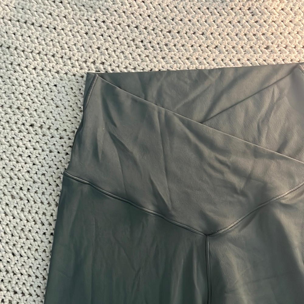 Aerie Crossover Seafoam Leggings